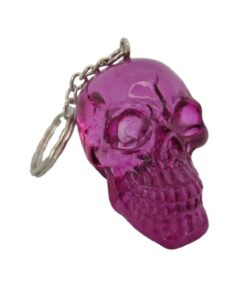 Purple Brain Skull Totenkopf Schlüsselanhänger Accessoire Nemesis Now