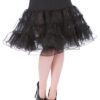 handr london petticoat schwarz mode fashion rockabilly rockabella unterrock frauen