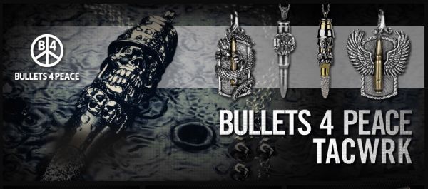 bullets 4 peace schmuck patronen halskette