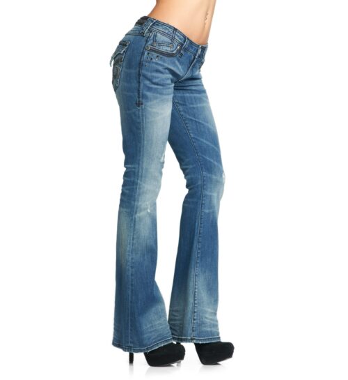 affliction jeans hosen fleur de lys fashion mode damen