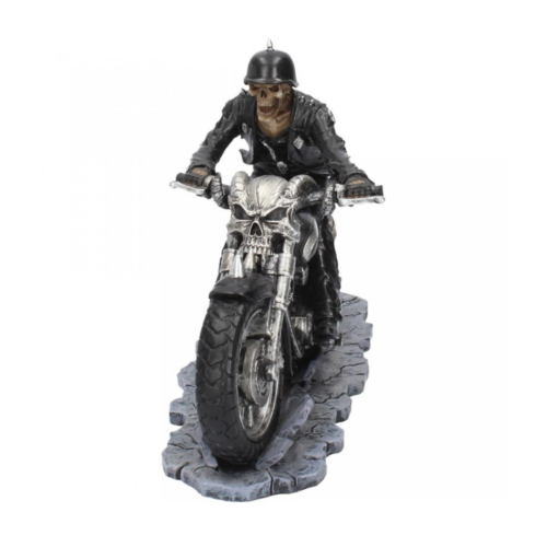 hell on the highway motorcycle biker dekoartikel statue nemesis now