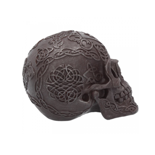 certic iron skull totenkopf dekoartikel statue nemesis now