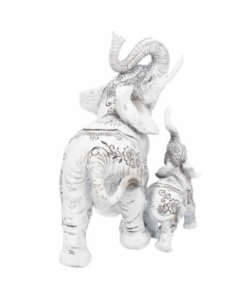 statue henna happiness elefant baby statue dekoartikel nemesis now weiss