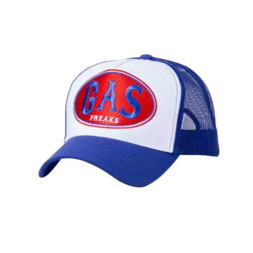 king kerosin cap baseballcap accessoire fashion gas freaks blau weiss