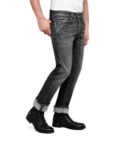Replay jeans grover schwarz fashion mode herren bekleidung hosen