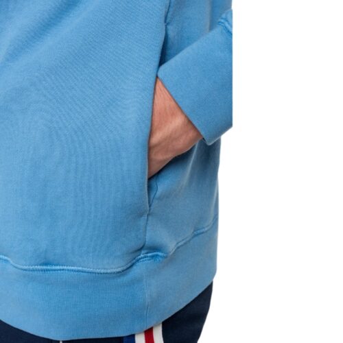 replay hoodie sweater hellblau kapuze pullover logo fashion kleider oberteil herren mode