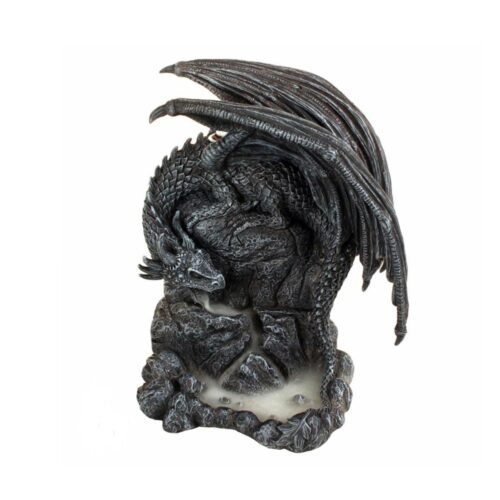 dragon drache backflow incense nemesis now räucherkugel statue duft