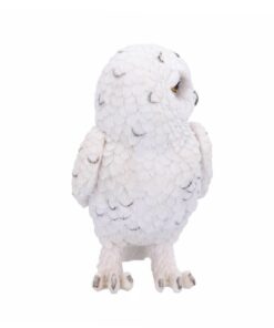 snowy watch eule owl statue dekoartikel weiss nemesis now